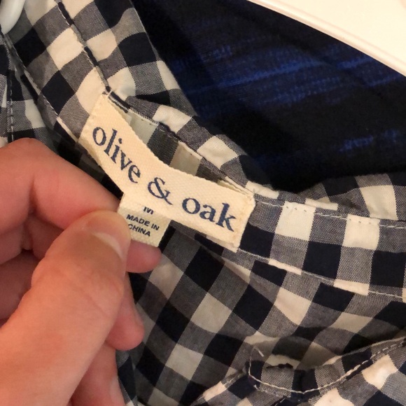 BUNDLE ONLY Checkered button up - Picture 2 of 2